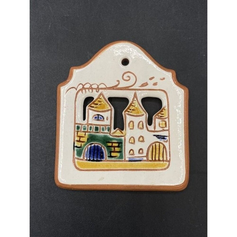 Jerusalem Small House Wall Plaque Judaism 3” x 2 1/4”